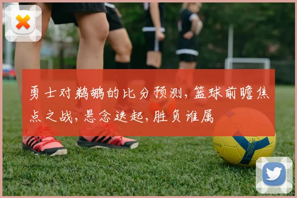 勇士对鹈鹕的比分预测,篮球前瞻焦点之战,悬念迭起,胜负谁属